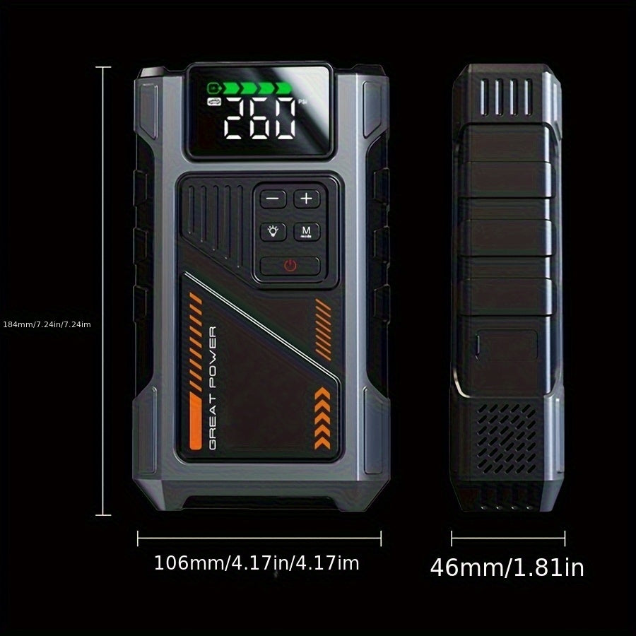 Starteris su 150 PSI Oro Kompresoriumi, 6000A, 12V