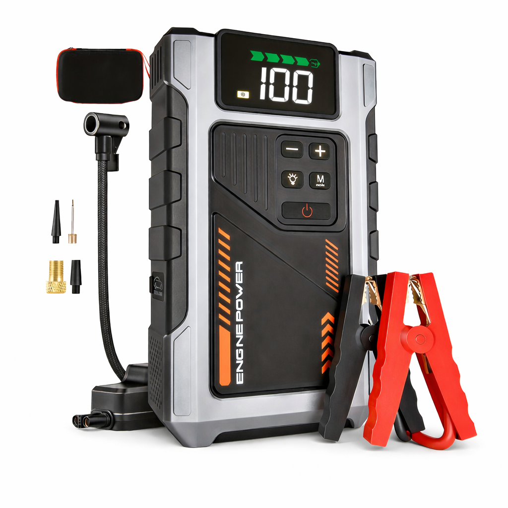 Starteris su 150 PSI Oro Kompresoriumi, 6000A, 12V