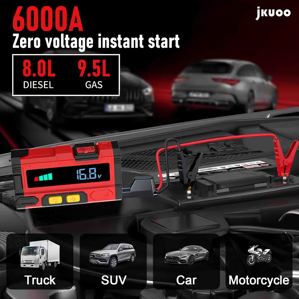 Avarinis Starteris 6000A, 12V